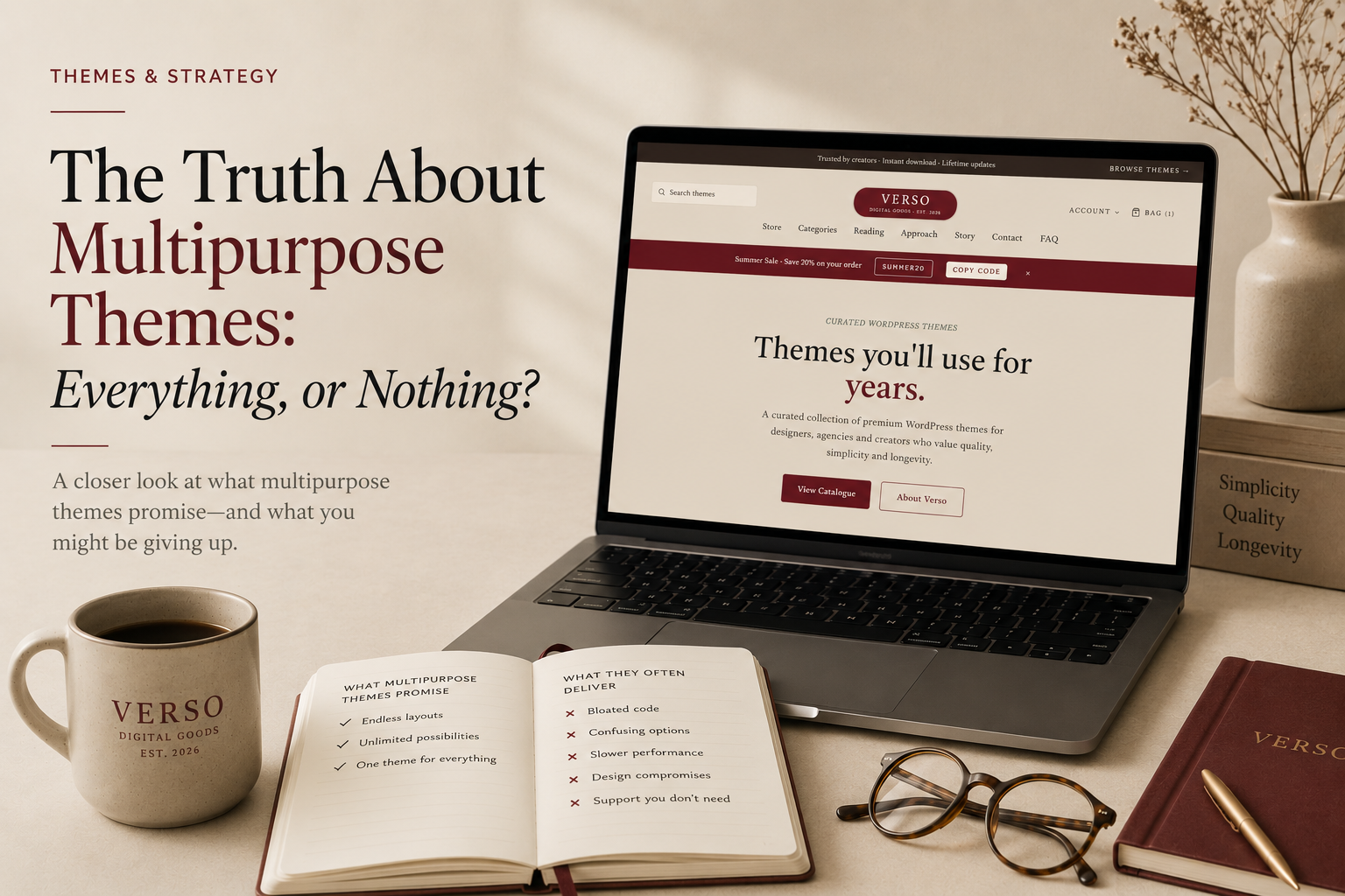 The Truth About Multipurpose Themes: Everything, or Nothing?